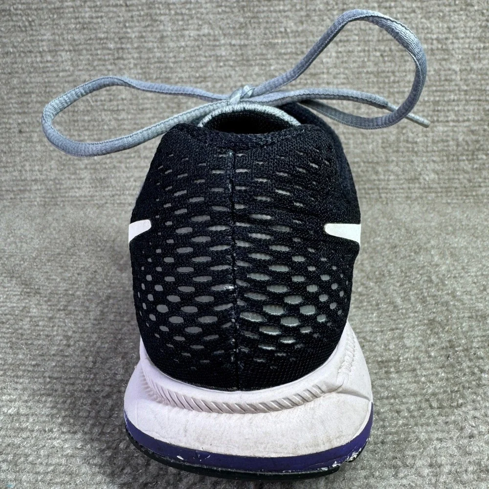 Nike Air Zoom Pegasus 33 Mens 7.5 Grey Purple Running Shoes‎ 831356-003